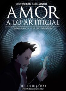 web comic amor a lo artificial portada