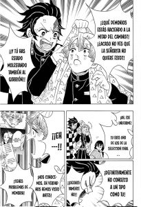 paginas de ejemplo del manga kimetsu no yaiba tomo 3