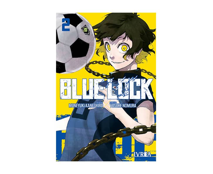 portada manga blue lock volumen 02
