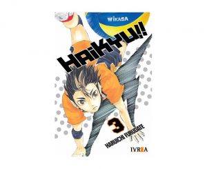 portada manga haikyu volumen 03