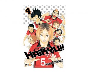 portada manga haikyu volumen 03