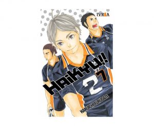 portada manga haikyu volumen 03