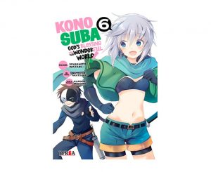 portada manga konosuba volumen 6