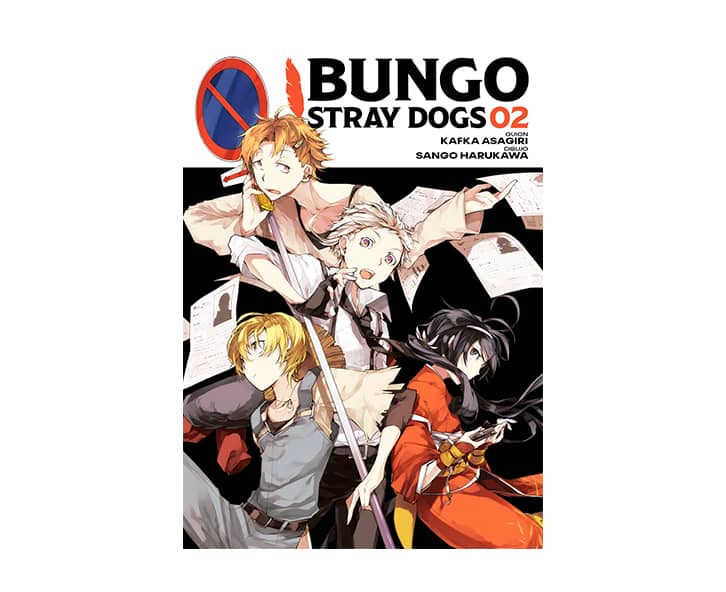 manga Bungo Stray Dogs tomo 02
