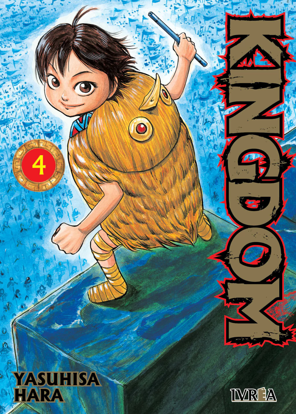 manga Kingdom tomo 04 editorial ivrea argentina